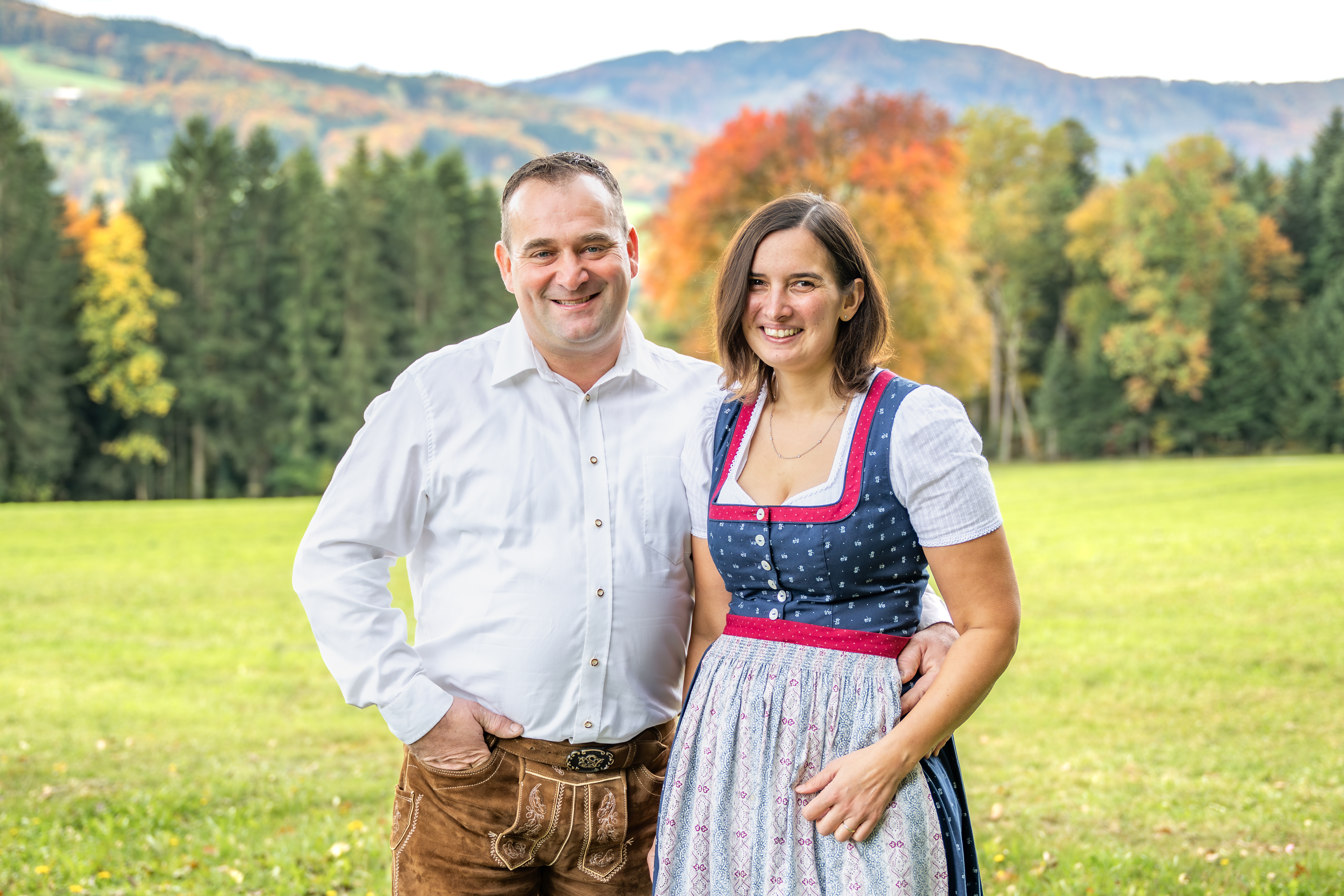 Franz Lammer junior und Franziska Lammer